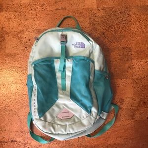 Kids north face backpack